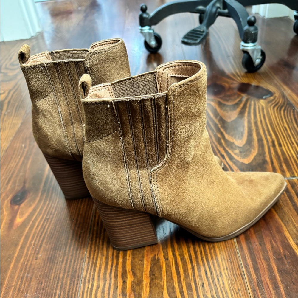 Tan booties - Picture 3 of 4